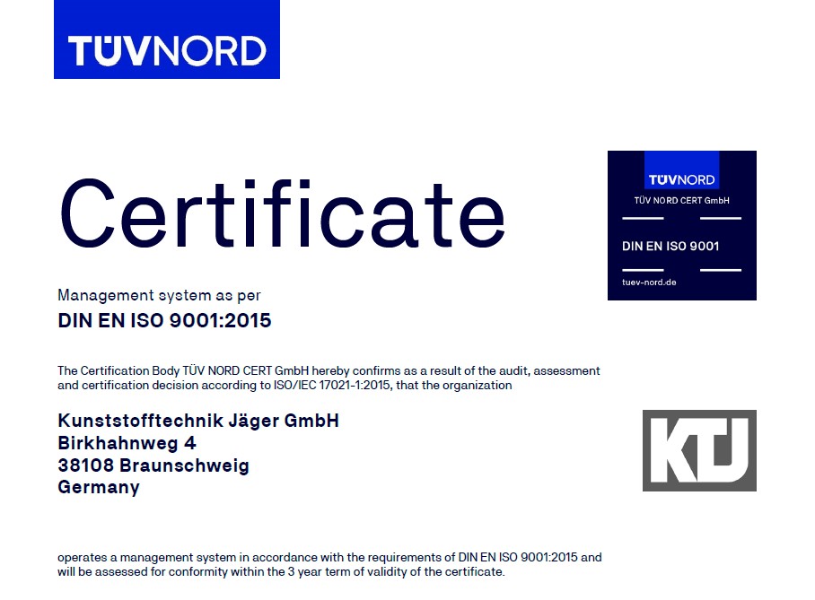 Successful Recertification of KTJ